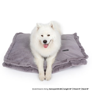 NANDOG REMOVABLE COVER LARGE CLOUD PILLOW BED GRAY - 40 X 30 IN