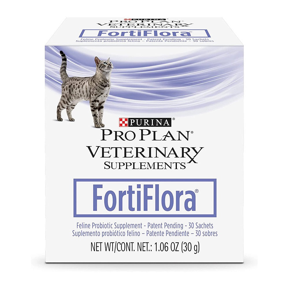 Purina Fortiflora Feline Probiotic Supplement - 1 Box
