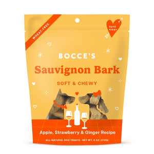 Bocce's Bakery Date Night Sauvignon Bark Soft & Chewy Dog Treats - 6oz