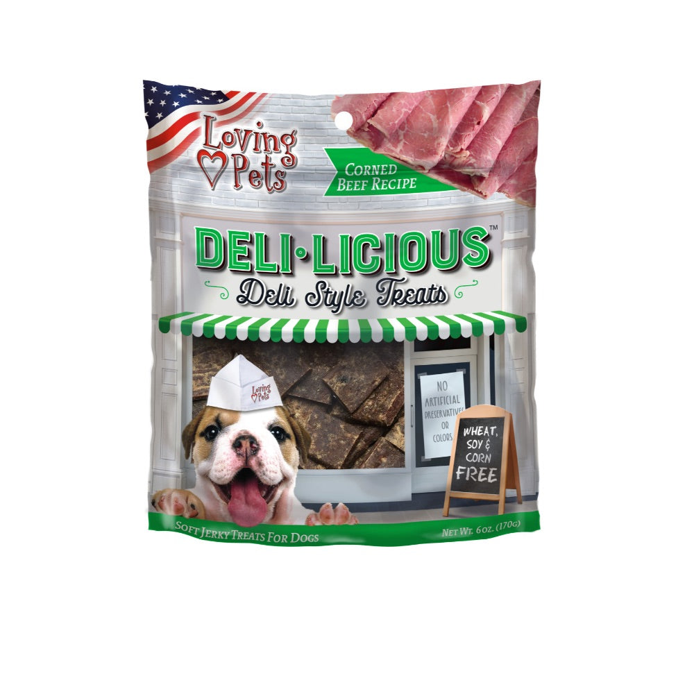 Loving Pets Deli•Licious Corned Beef Dog Treats