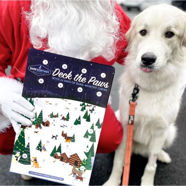 Barkworthies Deck the Paws Holiday 24 Day Advent Calendar Paws and