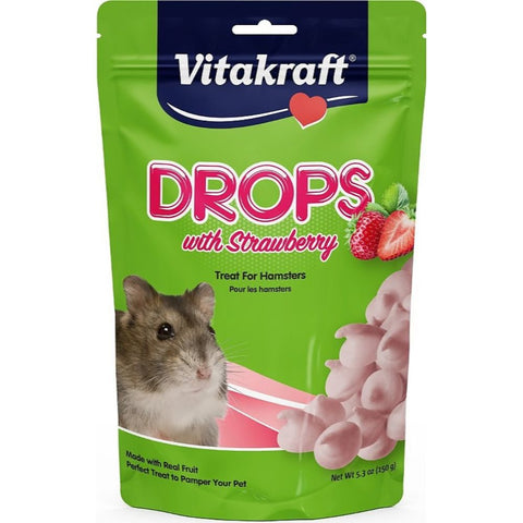 *BUY 1 GET 1 FREE*Vitakraft Drops with Wild Berry for Rabbits- EXPIRING May,2024