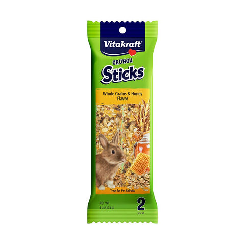 *BUY 1 GET 1 FREE* Vitakraft® Crunch Sticks Peanut Honey Flavored Glaze for Hamsters, 3 Oz - EXPIRING 25th May,2024