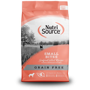 Nutrisource Small Bites Seafood Select Recipe - 15lb