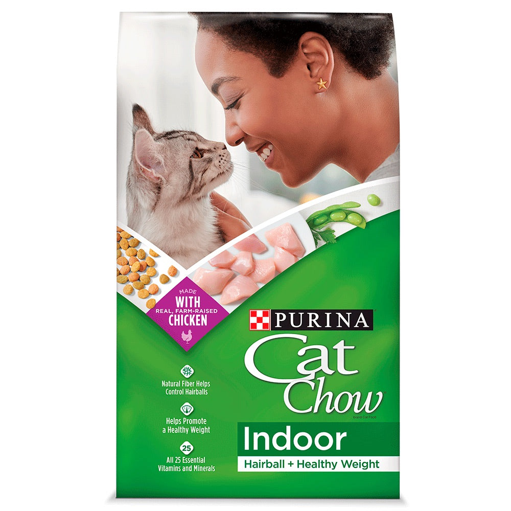 *BUY ONE GET ONE FREE* Purina Cat Chow Indoor Hairball + Healthy Weight - 3.15lbs - EXPIRING May,2024