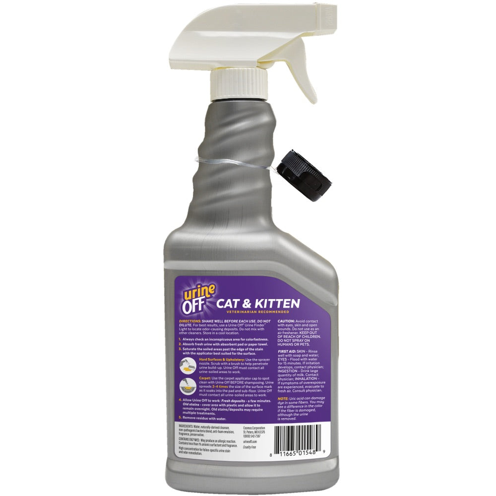 Urine Off™ Cat & Kitten Formula Sprayer with Carpet Cap 16z