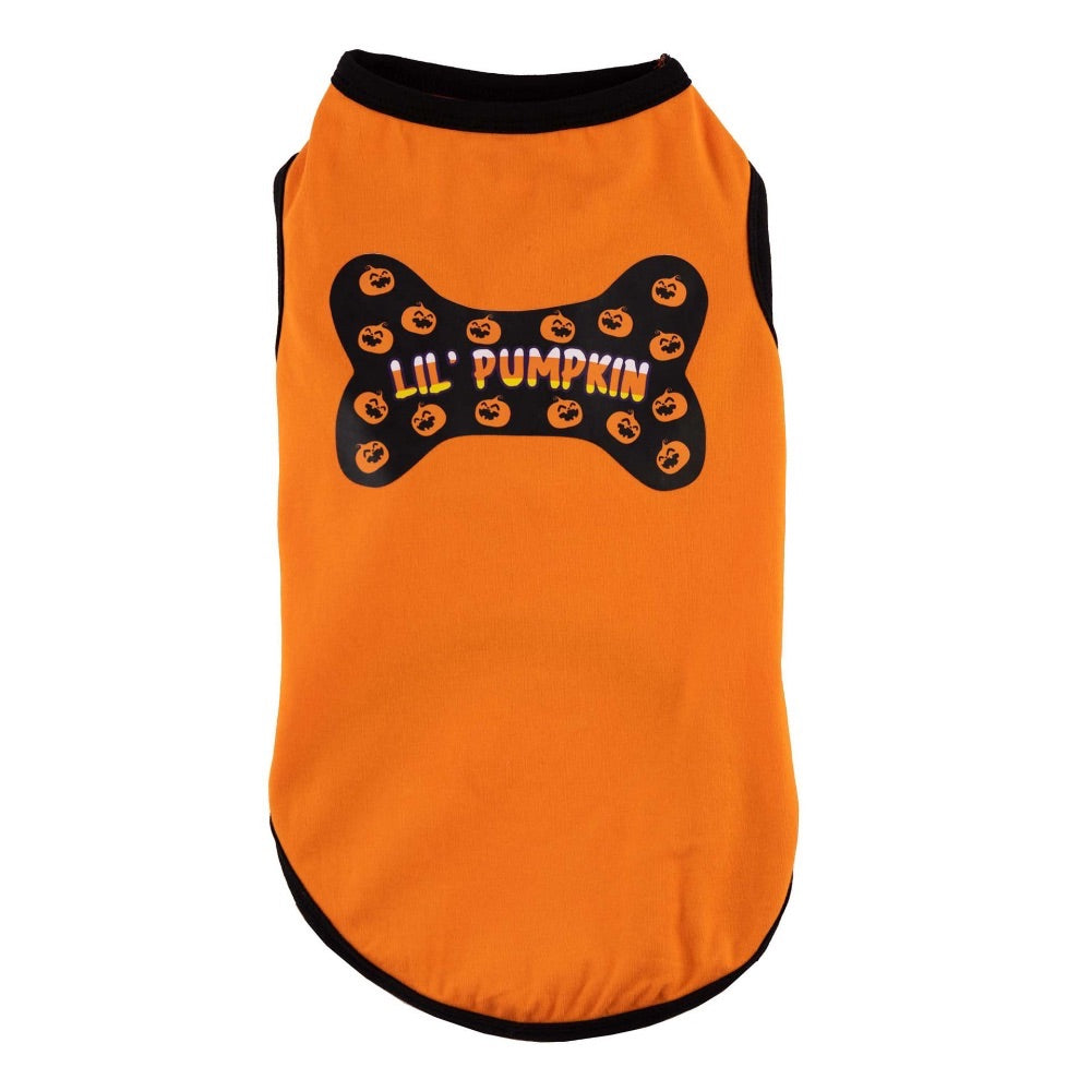 Barker's Bowtique LIL PUMPKIN TANK TOP