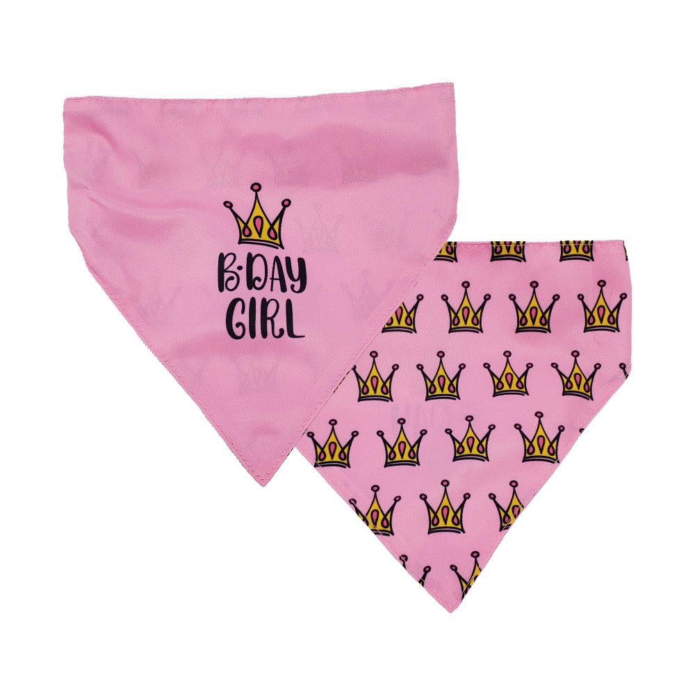 Barker's Bowtique Reversible Birthday Girl Bandana