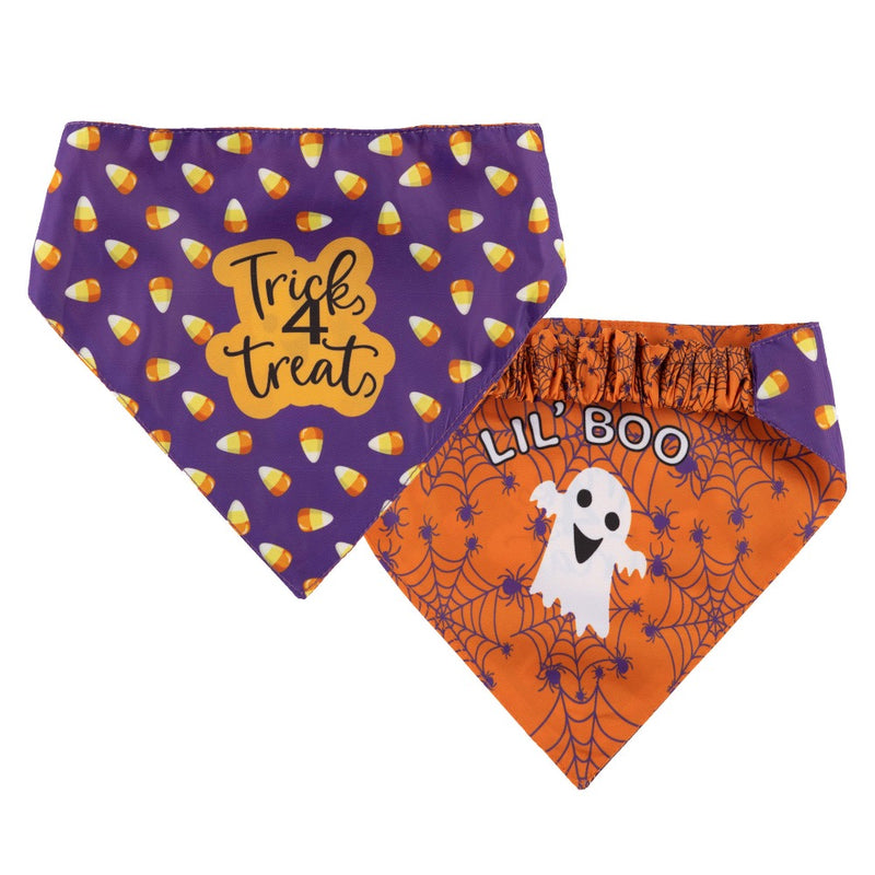 Hip Doggie Two Sided Bandana - Trick or Treat