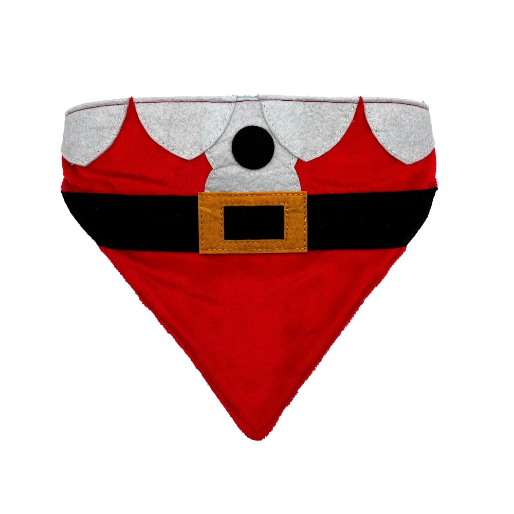 Barker's Bowtique Two Sided Bandana – Santa/HoHoHo