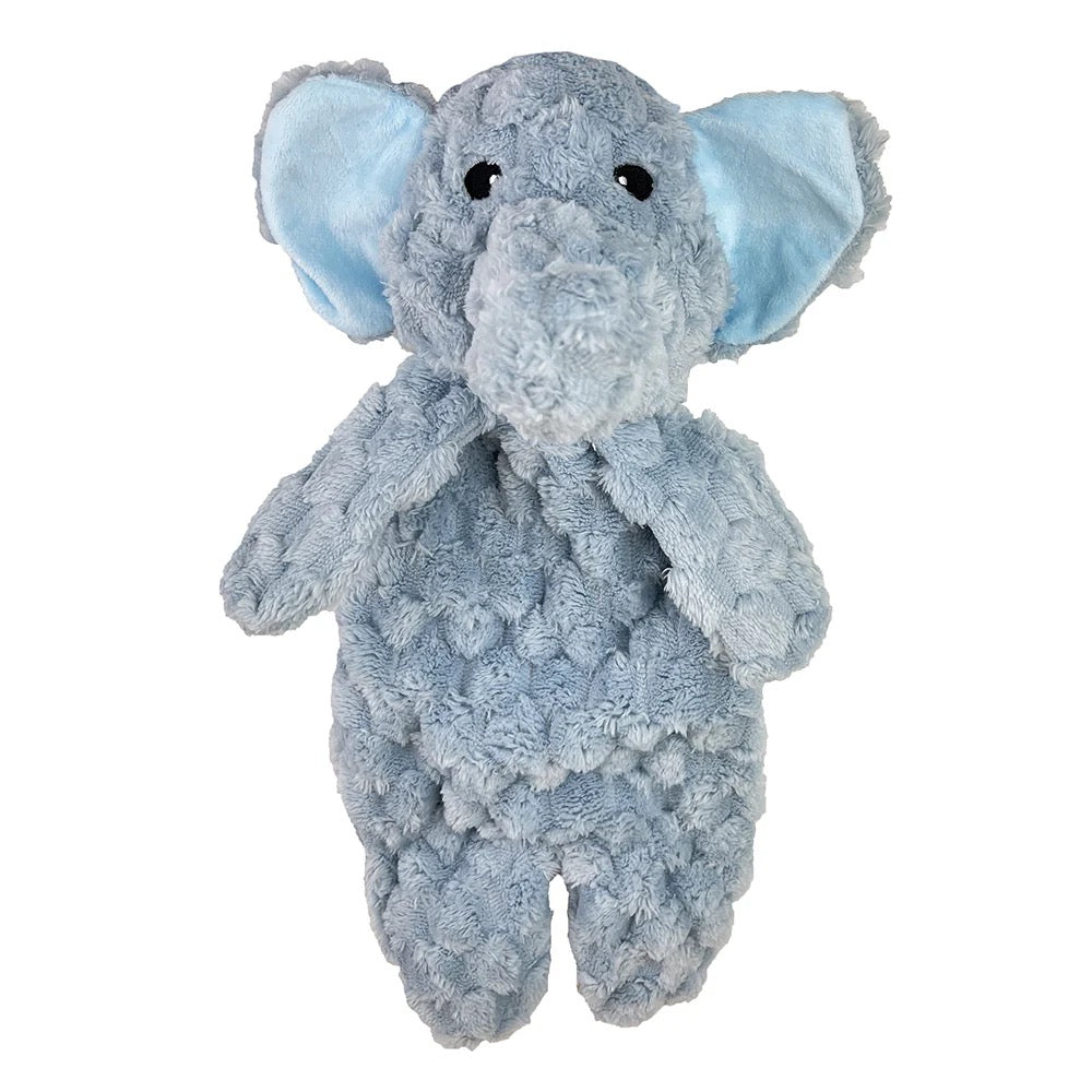 Petlou 16" Fuzzy Friends Elephant Plush Dog Toy