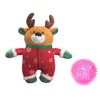 Patchwork Pet REINDEER PRICKLE BALL