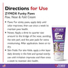 Zymox Funky Paws Veterinary Strength Paw, Nose and Fold Cream - 3.2 oz. tube