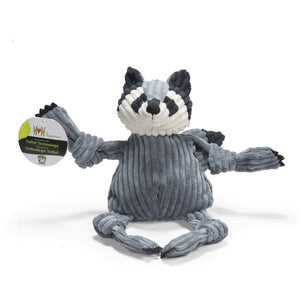 HuggleHounds KNOTTIES® TUFFUT Reggie Raccoon Knottie®