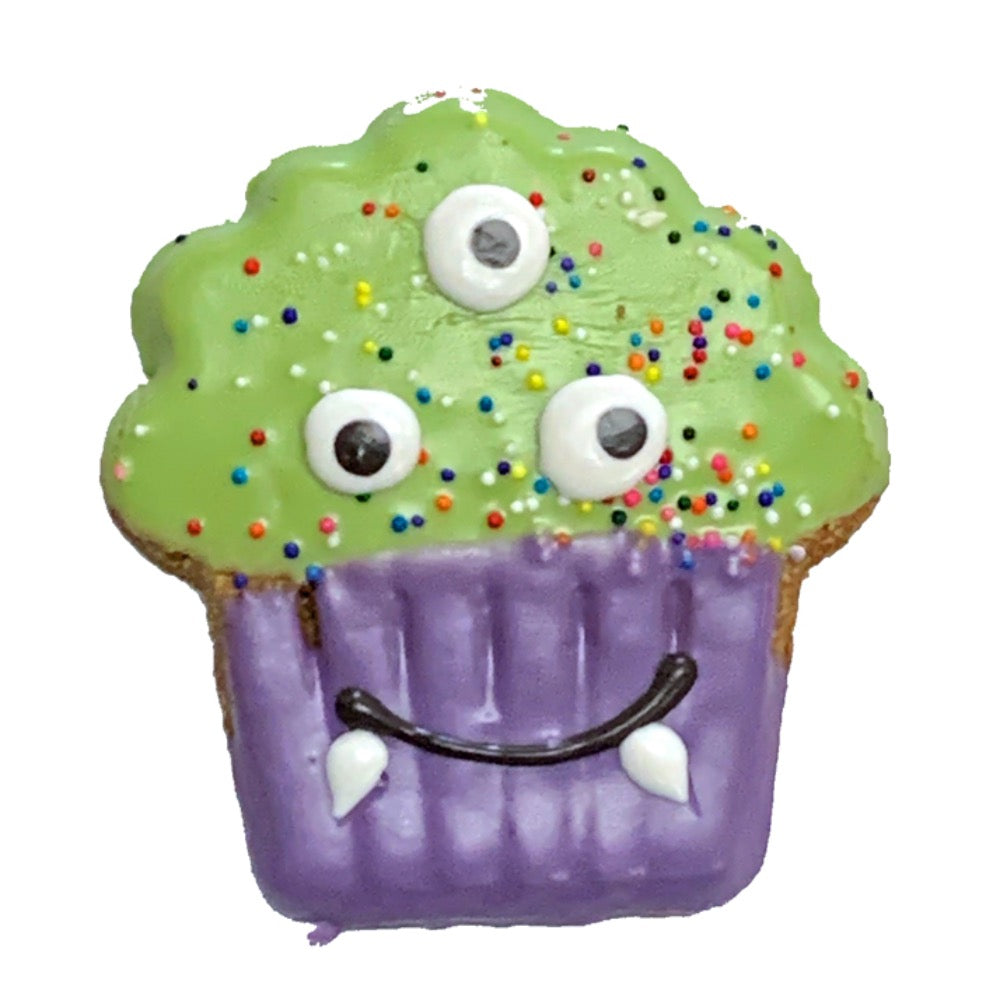 Pawsitively Gourmet Alien Cupcake Cookie (One Cookie)