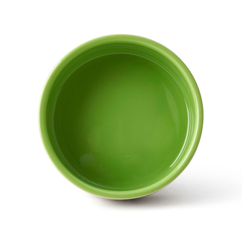Petrageous Happy Kitty Lime Green Bowl -2 Cups