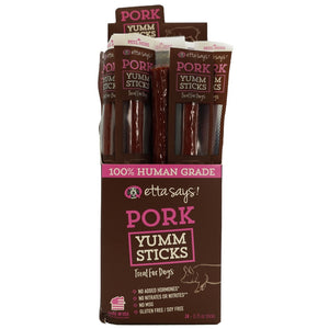 *BUY 1 GET 1 FREE* Etta Says Pork Yumm Sticks - 1 Stick- Expiring 24th March,2025