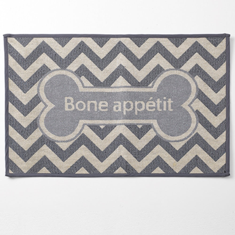 Petrageous Bone Appetit, Taupe Jumbo Tapestry Placemat