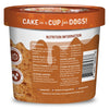 Cuppy Cake Microwave Cake in A Cup for Dogs - Pumpkin Spice Flavor with Pupfetti Sprinkles