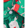 Okang Reindeer & Candy Cane Print Dog/Cat Pet Shirt