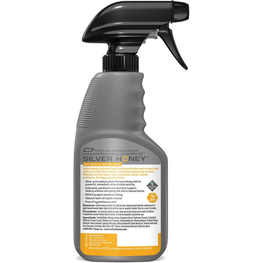 Absorbine Pet - Silver Honey™ Hot Spot & Wound Care Spray 8 fl oz.