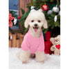 PETSIN Christmas Pink Snowman HOHO Print Crew Neck Sweatshirt