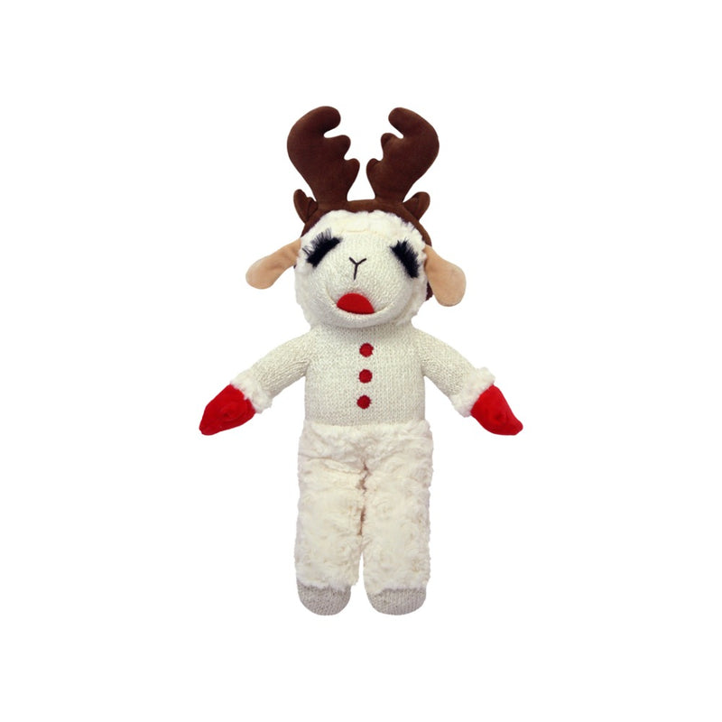 Multipet Lamb Chop® With Antlers Standing- 13"