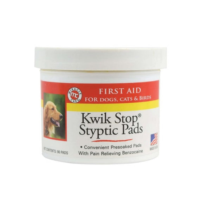 Gimborn Kwik Stop Styptic Pads, 90-Count