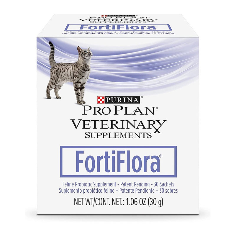 Purina Fortiflora Feline Probiotic Supplement - 1 Box
