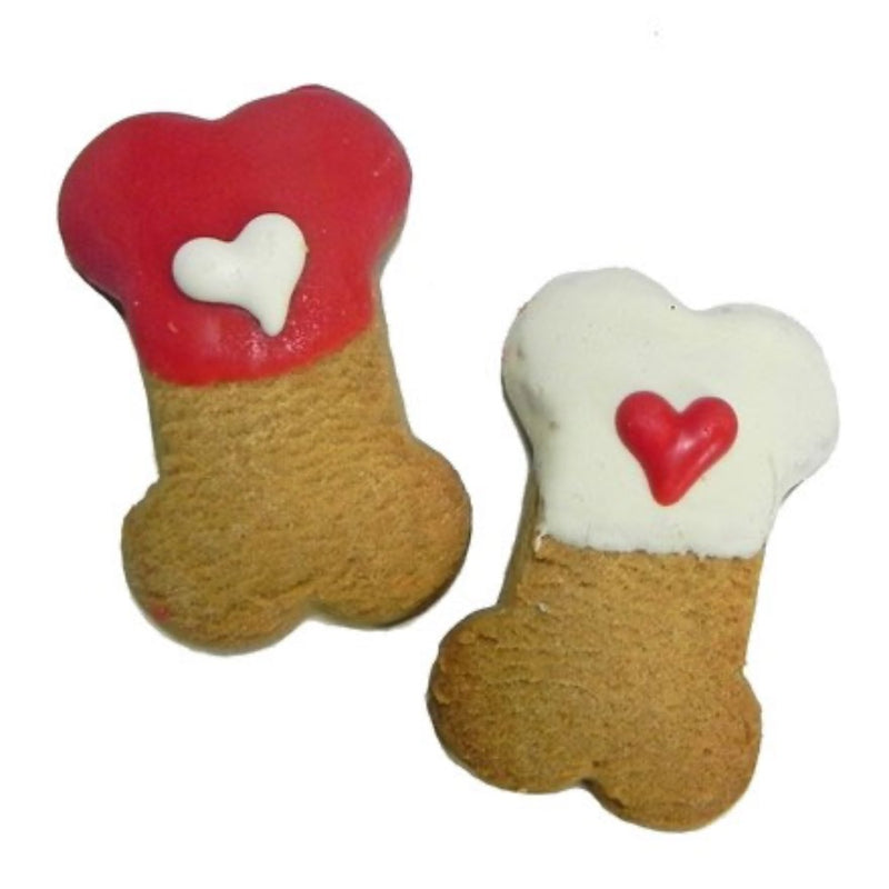 Pawsitively Gourmet Valentine Mini Bitty Heart Bone Cookies