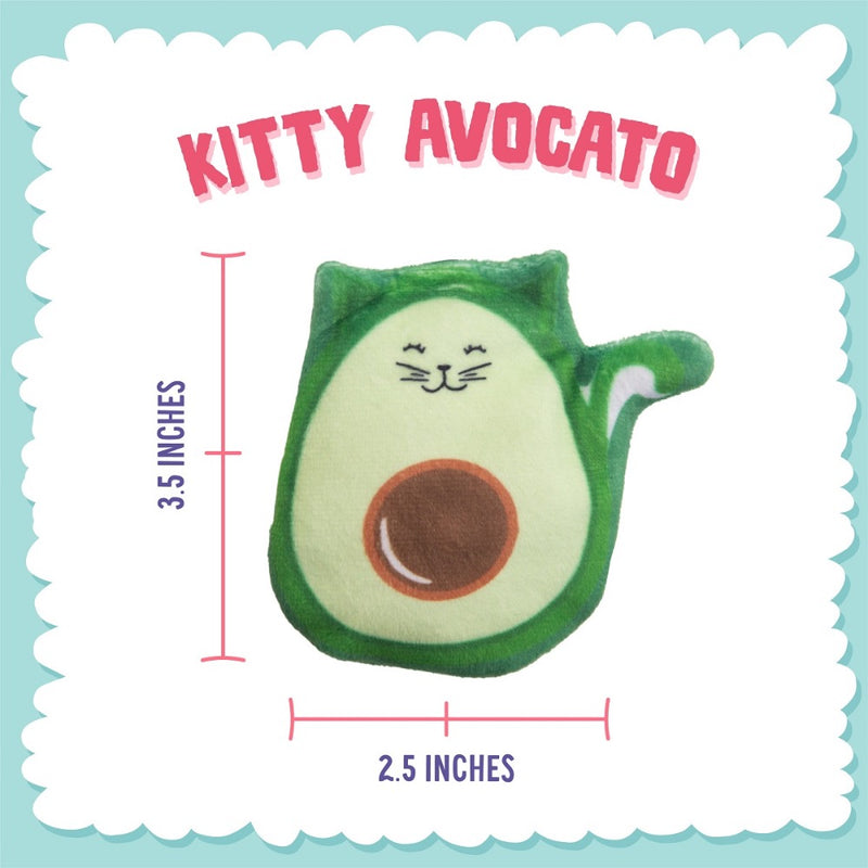 SnugArooz Kitty Avocato Cat Toy