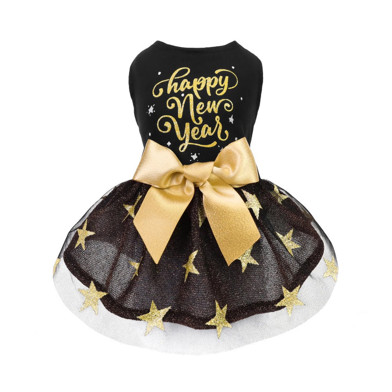 Fitwarm Happy New Year Dress