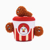 HugSmart Puzzle Hunter FOOD PARTY – FRIED CHICKEN Dog Toy