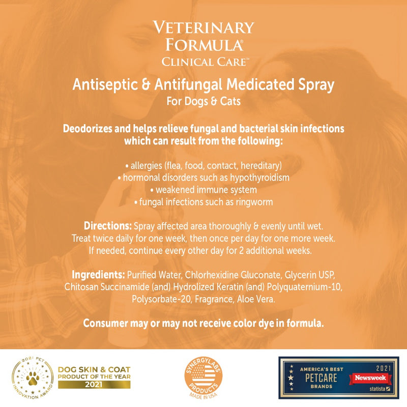 Veterinary Formula Antiseptic & Antifungal Spray
