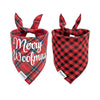 Fitwarm 2 Pack Christmas Dog Bandana