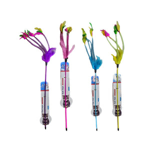 Maxcotas Tentacle Teaser Cat Toy with Feathers