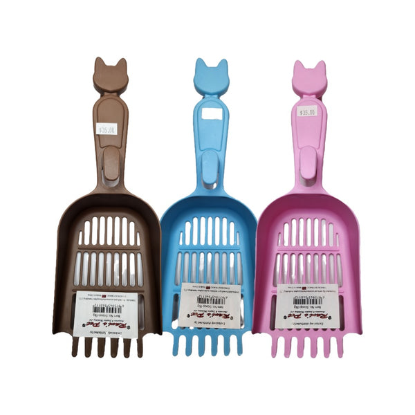 Cat Clarkson Rps RPS Cat Litter Scoop With Big Teeth - Assorted Colors – Paws and Whiskers