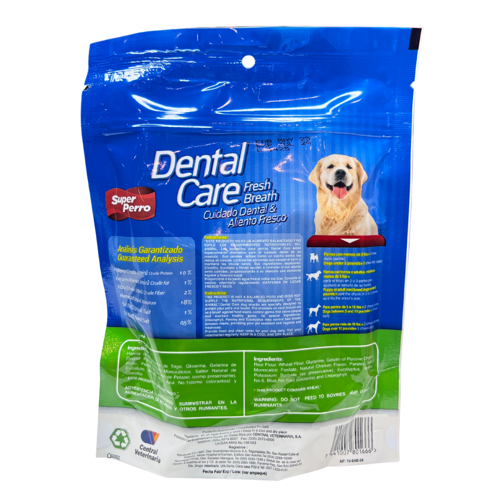 Crupis Treats Dental Care Sticks