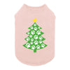 Fitwarm Christmas Tree T-Shirt- Misty Rose