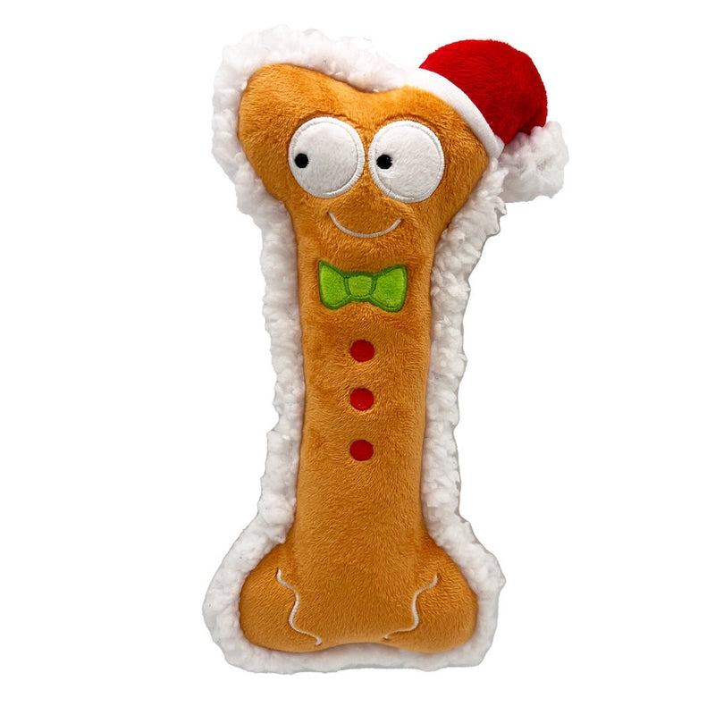 Huxley & Kent Gingerbread Bone Dog Toy