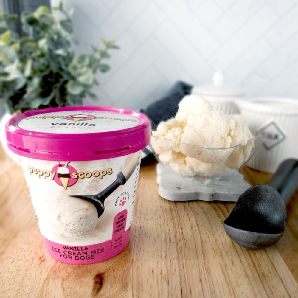 Puppy Scoops Ice Cream Mix - Vanilla Pint - 4.65oz