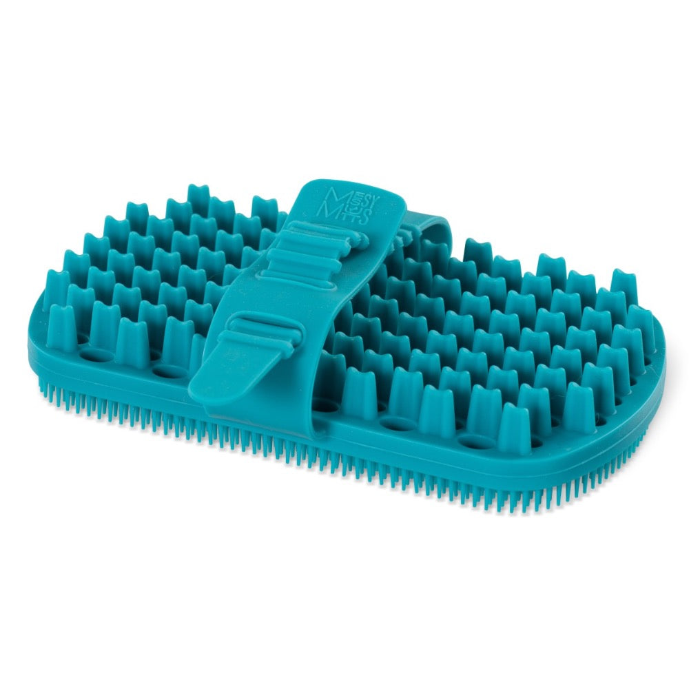 Messy Mutts Silicone Dual Sided Grooming Brush