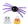 Fringe Studio Pet Shop Frightly Friends Plush Dog Toys Multi-Pack Set Of 3