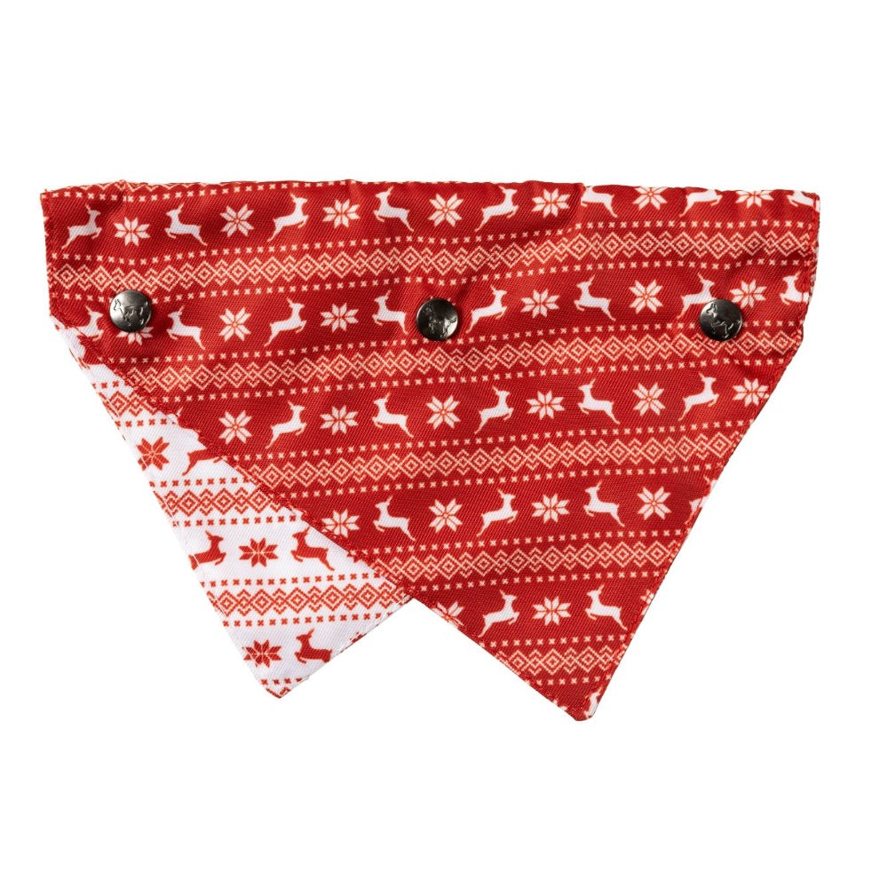 Fuzzyard Reindeer Fairisle Bandana