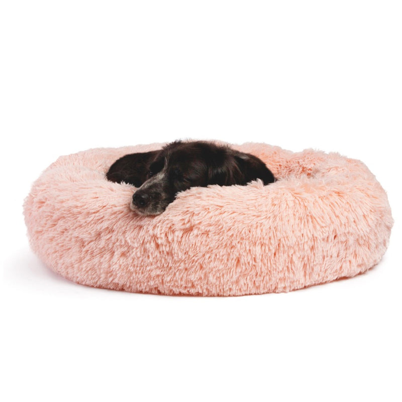 Best Friends By Sheri Shag Donut Cuddler Cotton Candy Bed - 30"