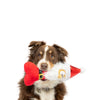 Huxley & Kent Silly Santa Bone Dog Toy