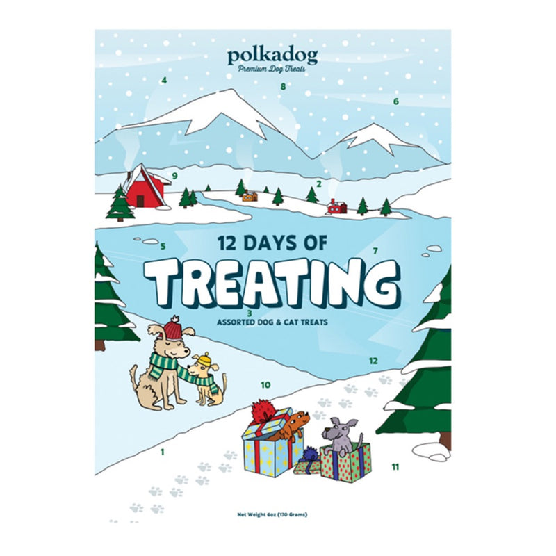 Polkadog 12 Days of Treating Calendar