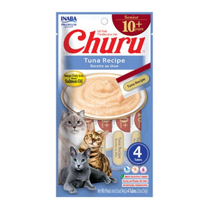 Inaba Churu Cat 2oz. Senior 10+ Tuna Tubes - 4