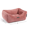 Nandog Cloud Reversible Dog Pet Bed - Taupe Pink - 22" x 25"