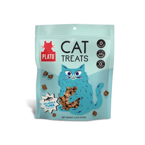 Plato Air-Dried Cat Treats - Tuna & Salmon Recipe 2.5oz